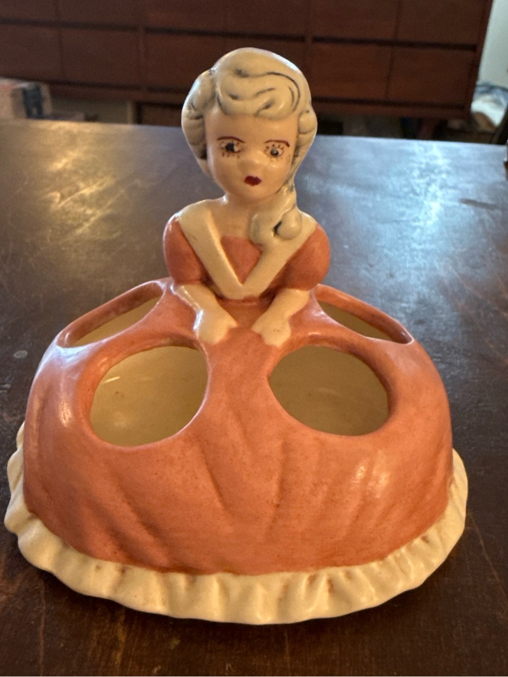 Vintage Josef (I believe ) Originals Girl Lady Lipstick Holder dated 1966 pink